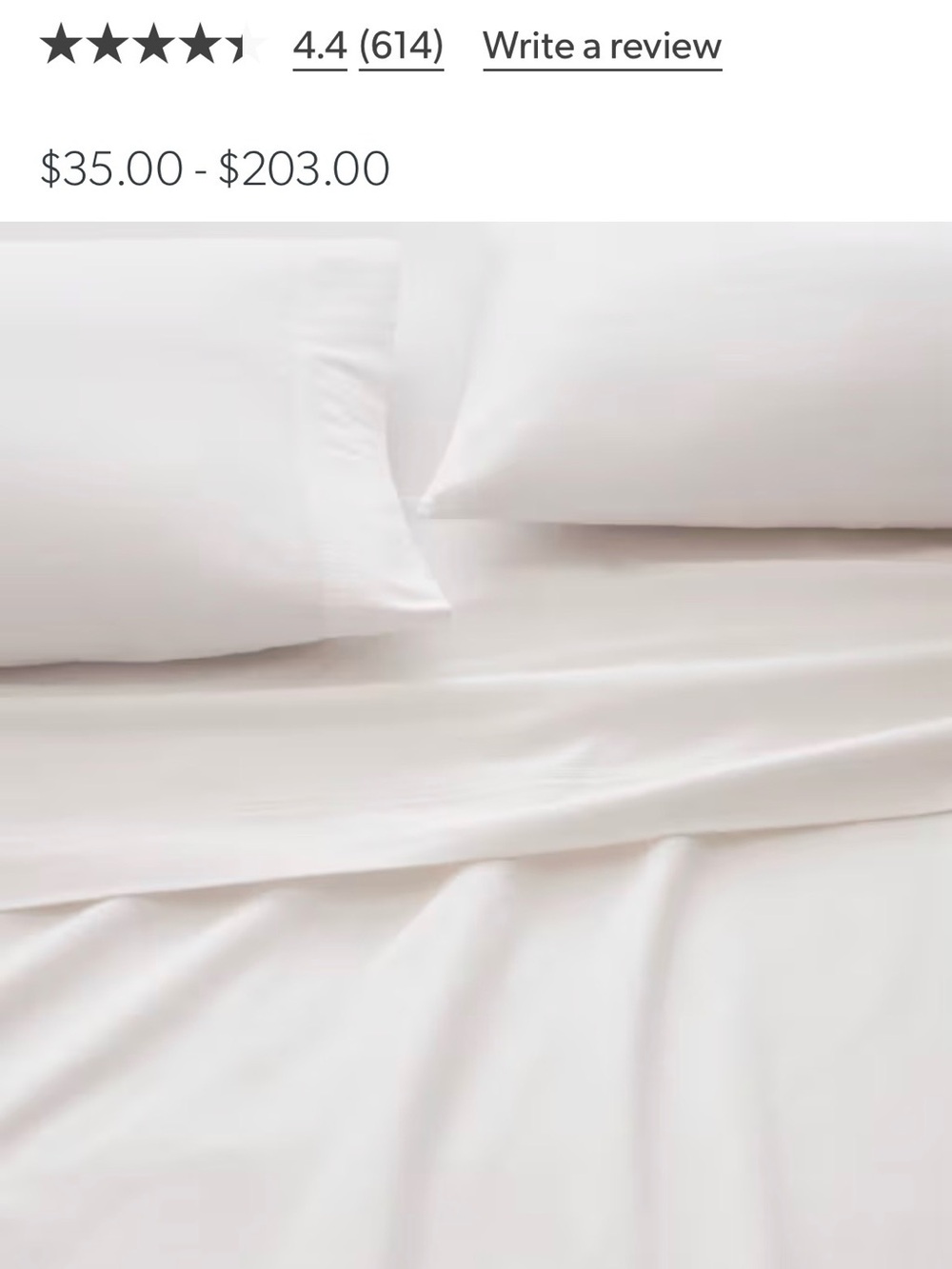 Garnet Hill White Flannel King Sheet Set